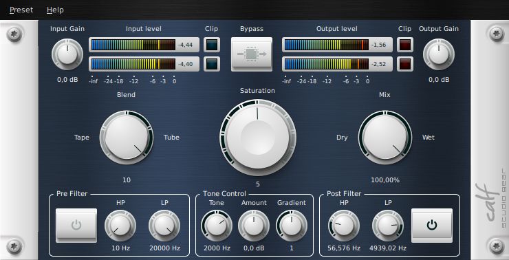 Calf Studio Gear - GNU/Linux Audio Plug-Ins